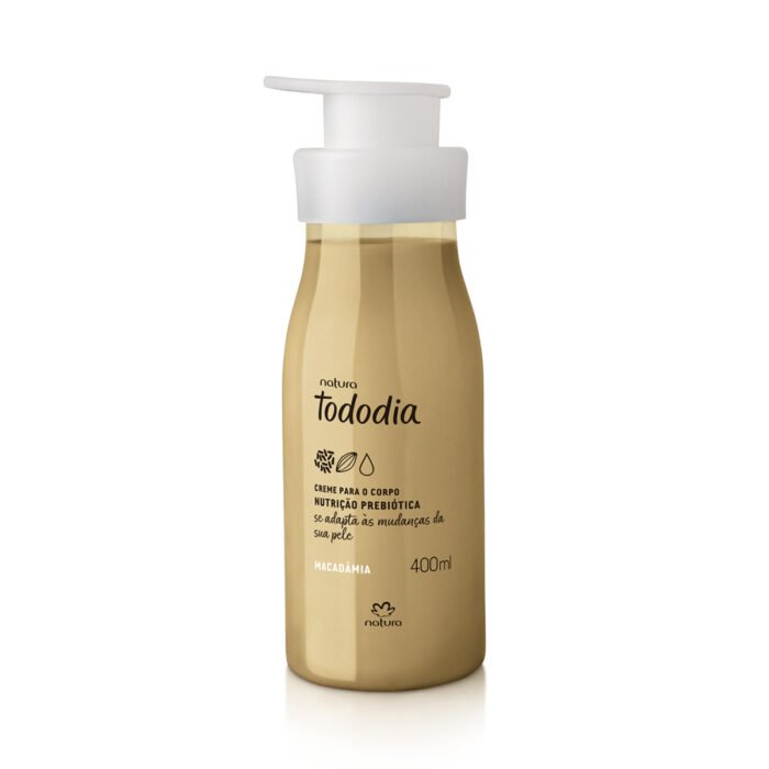 Creme Desodorante Nutritivo Para o Corpo Tododia Macadâmia 400 ml - Imagem 1