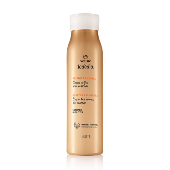 Shampoo Nutritivo Tododia Pêssego e Amêndoa 300 ml - Imagem 1