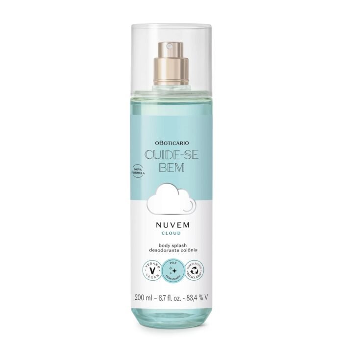 Body Splash Desodorante Colônia Cuide-se Bem Nuvem 200ml - Imagem 1