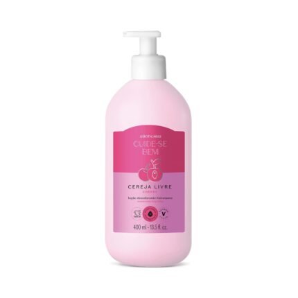 Loção Hidratante Desodorante Corporal Cuide-se Bem Cereja Livre 400ml