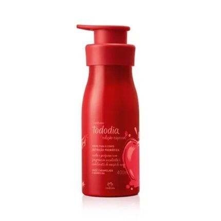 Creme Hidratante Corporal Tododia Maçã Caramelada e Baunilha 400ml