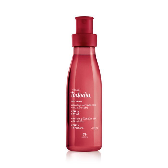Body Splash Tododia Cereja e Avelã 200 ml - Imagem 1